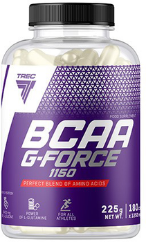 Амінокислоти Trec Nutrition BCAA G-Force 1150 180 капсул (5902114017408)
