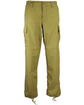 Штани тактичні KOMBAT UK M65 BDU Ripstop Trousers 30 койот (kb-m65bdurt-coy)