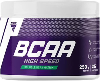 Kompleks aminokwasów Trec Nutrition BCAA High Speed 250 g Jar Cactus (5902114018474)