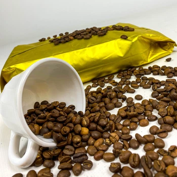 Кава в зернах TopBalans купаж 50%/50% свіжообсмажена 1 кг