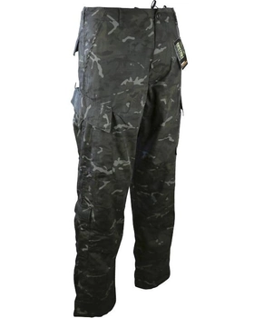 Штани тактичні KOMBAT UK ACU Trousers Мультикам чорний (kb-acut-btpbl)