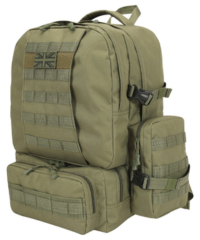 Рюкзак тактичний KOMBAT UK Expedition Pack 50ltr Uni оливковий (kb-ep51-olgr)