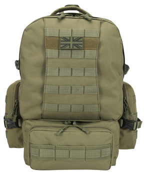 Рюкзак тактичний KOMBAT UK Expedition Pack 50ltr Uni оливковий (kb-ep51-olgr)