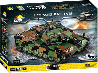 Конструктор Cobi Танк Леопард 2 945 деталей (COBI-2620)