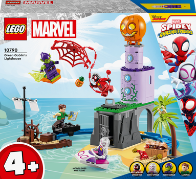 Zestaw klocków LEGO Marvel Drużyna Spider-Mana w latarni Zielonego Goblina 149 elementów (10790)