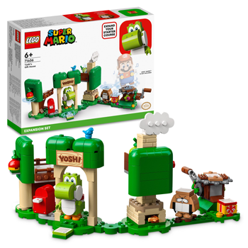 Конструктор LEGO Super Mario Додатковий набір Будинок подарунків Йоші 246 деталей (71406)