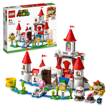 Конструктор LEGO Super Mario Додатковий набір Замок Піч 1216 деталей (71408)
