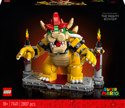 Zestaw klocków LEGO Super Mario Potężny Bowser 2807 elementów (71411)