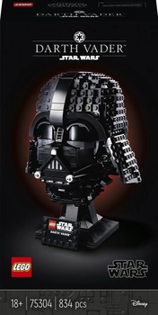 Konstruktor LEGO Star Wars Hełm Dartha Vadera 834 części (75304_PL)