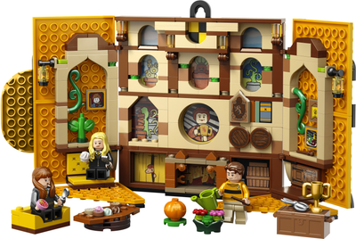 Zestaw klocków LEGO Harry Potter Flaga Hufflepuffu 313 elementów (76412)