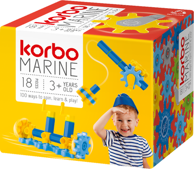 Набір для творчого конструювання Korbo Marine 18 деталей (5906395455409)