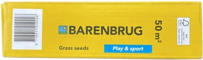 Смесь семян газонных трав Barenbrug Bar Power RPR Play & Sport Спортивная быстро регенерирующая 1 кг (8718911092053)
