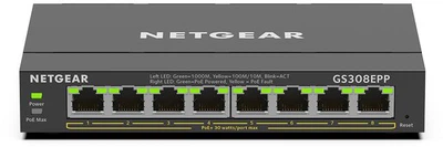 Комутатор Netgear GS308EPP (GS308EPP-100PES)
