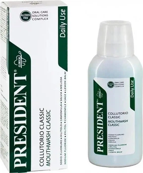Ополіскувач для ротової порожнини President Clinical Classic, 200 мл