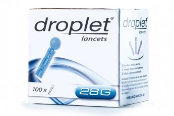 Ланцет медичний Droplet 28G 100 шт/уп