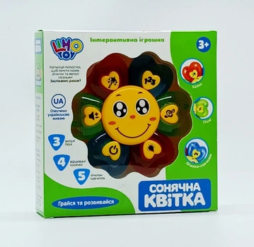 Музыкальная игрушка Limo toy "Солнечный цветок" T0014