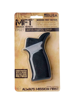 Пистолетная рукоятка MFT EPG27 для AR-15/M16 (полимер) черная
