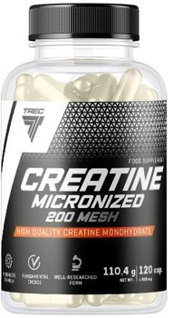 Mikronizowana kreatyna Trec Nutrition Creatine Micronized 200 Mesh 120 kapsułek (5902114043995)
