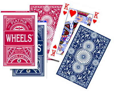Karty do gry Piatnik Wheels 1 talia x 55 kart (PT-139215)