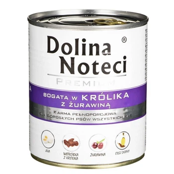 Влажный корм для собак Dolina Noteci Premium Dog АСС с кроликом и клюквой 800 г
