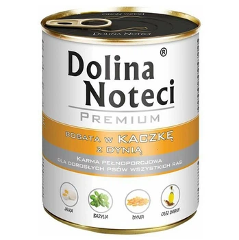 Влажный корм для собак Dolina Noteci Premium Dog АСС с уткой и тыквой 800 г