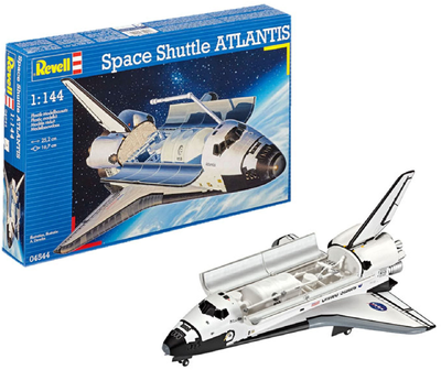 Збірна модель-копія Revell Космічний шаттл Atlantis рівень 4 масштаб 1:144 (RVL-04544)