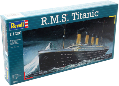 Złożona replika modelu Revell Ship Titanic poziom 3 skala 1:1200 (MR-5804)
