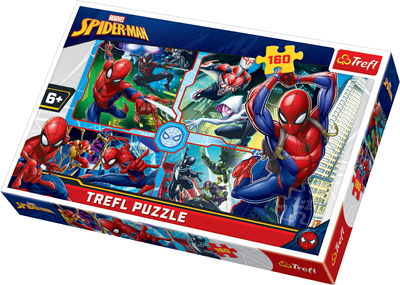 Puzzle Trefl Spider-Man rusza na ratunek, 160 elementów (15357)