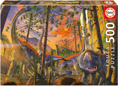 Puzzle edukacyjne Dinozaury. Vincent High 500 sztuk (90016)