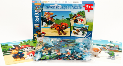 Puzzle Ravensburger Psi patrol 3 x 49 elementów (09239)