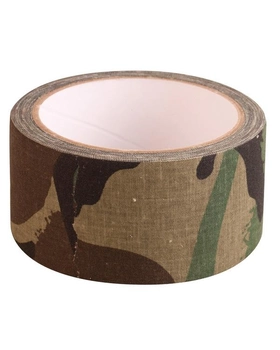 Скотч маскувальний KOMBAT UK Tactical Fabric Tape 5cm*8m Uni камуфляж (kb-tft-camo)