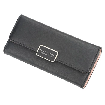 Женский кошелек с ручкой Mode Baellerry Cali Black