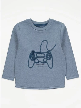 Свитшот детский синий Cornelli Sweat George 98см (400091968)