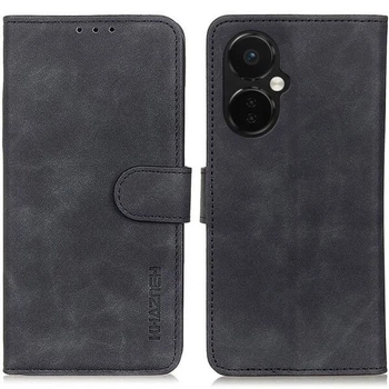 Чехол-книжка с застежкой KHAZNEH Retro Wallet для OnePlus Nord CE 3 Lite - Black
