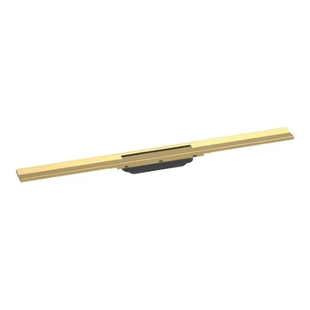Решетка для душевого канала HANSGROHE RainDrain Flex 800мм цельная золото 56044990