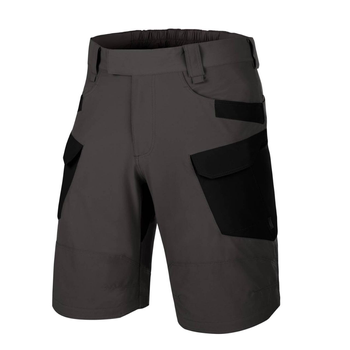 Шорты тактические мужские OTS (Outdoor tactical shorts) 11"® - VersaStretch® Lite Helikon-Tex Ash grey/Black (Серо-черный) XXXL/Regular