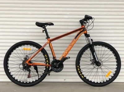 Спортивный Горный Велосипед TopRider 680 26 дюймов 17 рама Shimano Золотистый