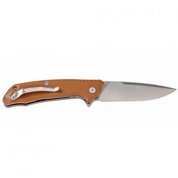 Нож складной Skif Plus Companion (длина: 205мм, лезвие: 91мм), коричневый