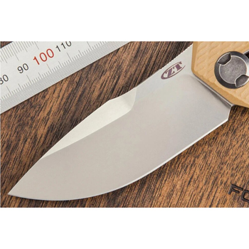 Нож складной Zero Tolerance 0308 (длина: 225мм, лезвие: 96мм), коричневый