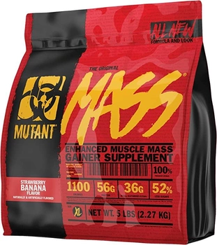 Mutant Mass Gainer 2270 g Strawberry-Banana (627933026695)