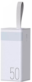 УМБ Remax Chinen Series 50000 mAh 20W+22.5W Fast Charging Power Bank with LED Light White (RPP-321 White)