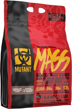 Гейнер Mutant Mass Gainer 6800 г Шоколад-Помадка брауні (627933026954)