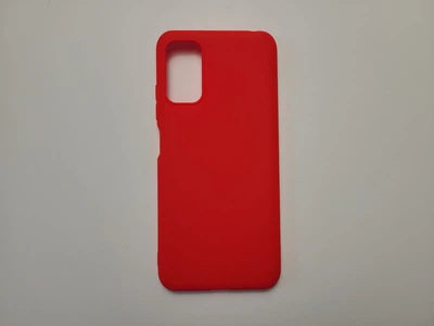 Чехол TPU Matte для Xiaomi Redmi Note 10 5G бампер красный