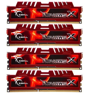 Оперативна пам'ять G.Skill DDR3-2133Mhz 16Gb PC3-17000 (Kit of 4x4Gb) RipjawsX (F3-17000CL11D-8GBXL) Refurbished