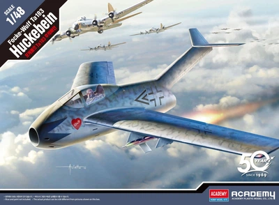 Збірна модель Focke-Wulf Ta-183 Huckebein масштаб 1:48 Academy (12327)