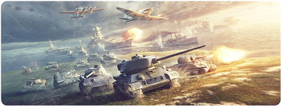 Игровая поверхность Voltronic World of Tanks-61 Mixcolor (YT14863)