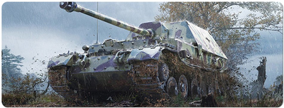 Игровая поверхность Voltronic World of Tanks-63 Mixcolor (YT14974)