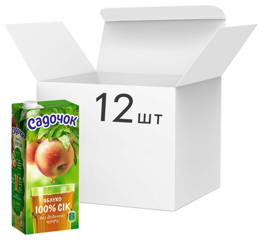 Сок Садочок Яблоко 0.95 л х 12 шт (4823063123204)