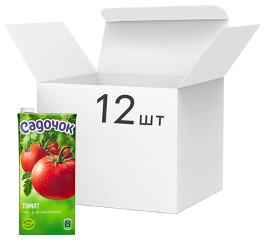 Сік Садочок Томат з м'якоттю 0.95 л х 12 шт (4823063126038)