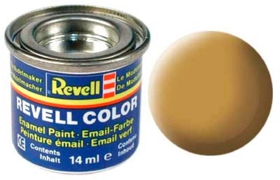 Фарба пісочного кольору матова sandy yellow mat 14ml Revell (32116)